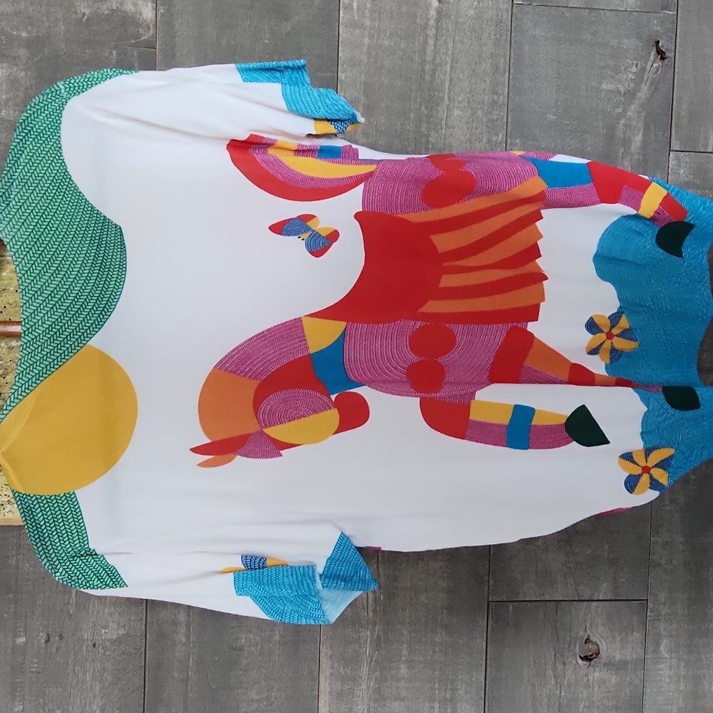 Colourful Print Top - Picture 2 of 4